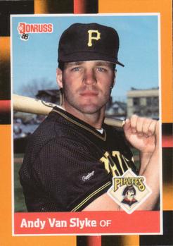 1988 Donruss Baseball's Best #157 Andy Van Slyke Front