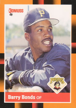 1988 Donruss Baseball's Best #17 Barry Bonds Front