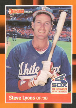 1988 Donruss Baseball's Best #291 Steve Lyons Front