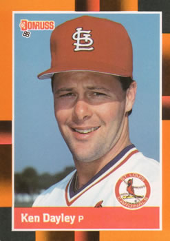 1988 Donruss Baseball's Best #299 Ken Dayley Front