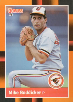1988 Donruss Baseball's Best #317 Mike Boddicker Front