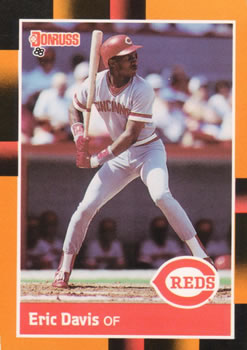 1988 Donruss Baseball's Best #62 Eric Davis Front