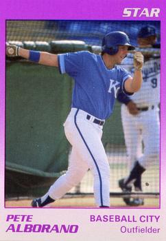 1989 Star Baseball City Royals #2 Pete Alborano Front