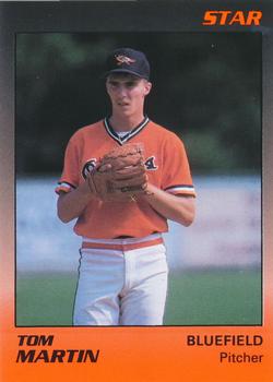 1989 Star Bluefield Orioles #15 Tom Martin Front