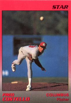 1989 Star Columbus Mudcats #6 Fred Costello Front