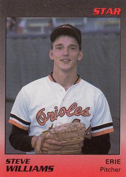 1989 Star Erie Orioles #26 Steve Williams Front