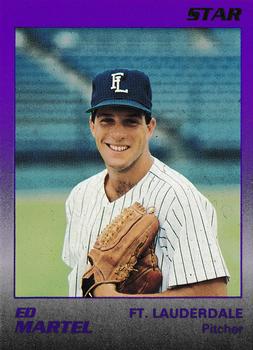 1989 Star Ft. Lauderdale Yankees #15 Ed Martel Front