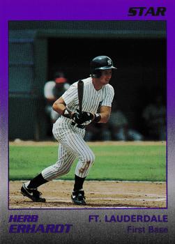 1989 Star Ft. Lauderdale Yankees #3 Herb Erhardt Front