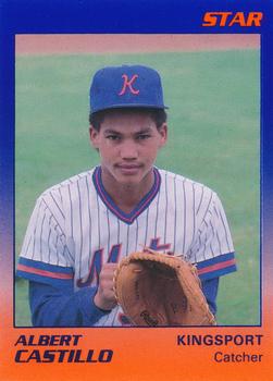 1989 Star Kingsport Mets #5 Albert Castillo Front