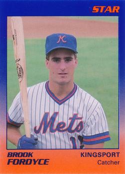 1989 Star Kingsport Mets #10 Brook Fordyce Front