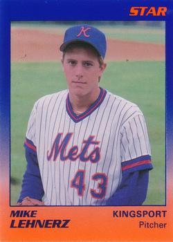 1989 Star Kingsport Mets #15 Mike Lehnerz Front