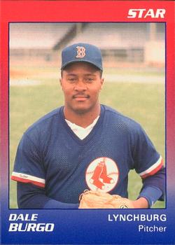 1989 Star Lynchburg Red Sox #4 Dale Burgo Front
