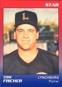 1989 Star Lynchburg Red Sox #8 Tom Fischer Front