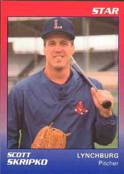 1989 Star Lynchburg Red Sox #25 Scott Skripko Front