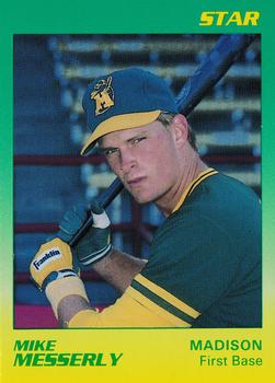 1989 Star Madison Muskies #7 Mike Messerly Front