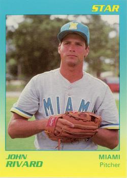 1989 Star Miami Miracle I #17 John Rivard Front