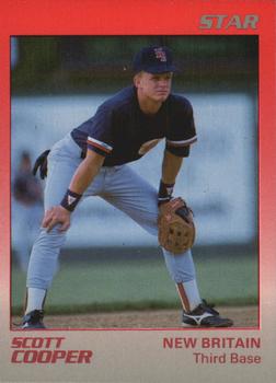 1989 Star New Britain Red Sox #3 Scott Cooper Front
