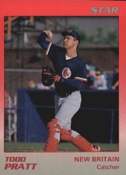 1989 Star New Britain Red Sox #15 Todd Pratt Front