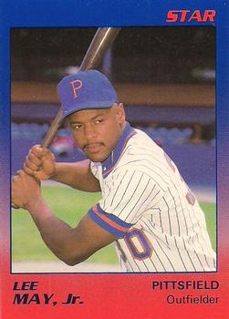 1989 Star Pittsfield Mets #16 Lee May Jr. Front
