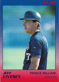 1989 Star Prince William Cannons #11 Jeff Livesey Front