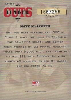 2005 Donruss Leather & Lumber #LC-166 Nate McLouth Back