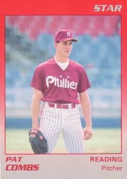 1989 Star Reading Phillies #9 Pat Combs Front