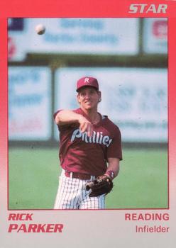 1989 Star Reading Phillies #19 Rick Parker Front
