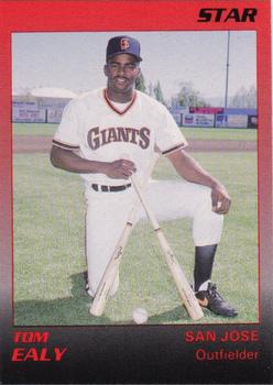 1989 Star San Jose Giants #8 Tom Ealy Front