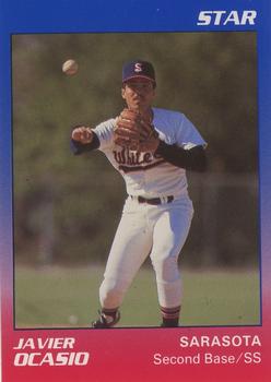 1989 Star Sarasota White Sox #16 Javier Ocasio Front