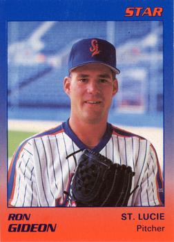 1989 Star St. Lucie Mets #7 Ron Gideon Front