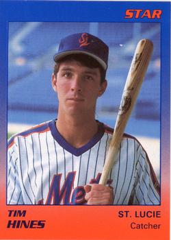 1989 Star St. Lucie Mets #10 Tim Hines Front