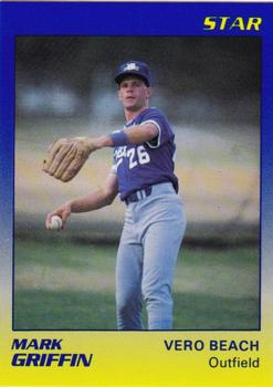 1989 Star Vero Beach Dodgers #10 Mark Griffin Front