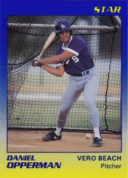1989 Star Vero Beach Dodgers #20 Daniel Opperman Front
