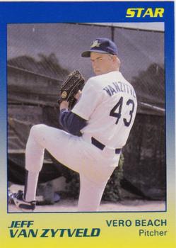 1989 Star Vero Beach Dodgers #26 Jeff Van Zytveld Front