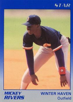 1989 Star Winter Haven Red Sox #18 Mickey Rivers Jr. Front