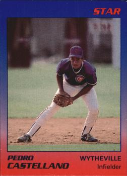 1989 Star Wytheville Cubs #5 Pedro Castellano Front