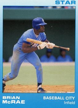 1988 Star Baseball City Royals #17 Brian McRae Front