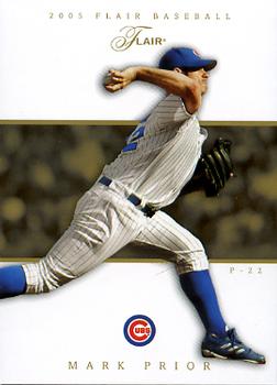 2005 Flair #44 Mark Prior Front