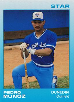 1988 Star Dunedin Blue Jays #13 Pedro Munoz Front
