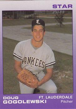 1988 Star Ft. Lauderdale Yankees #10 Doug Gogolewski Front