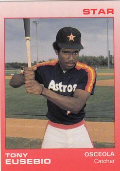 1988 Star Osceola Astros #9 Tony Eusebio Front