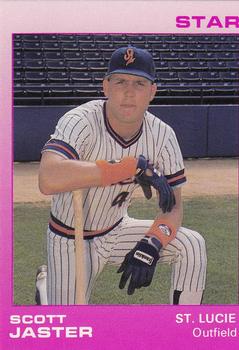 1988 Star St. Lucie Mets #13 Scott Jaster Front