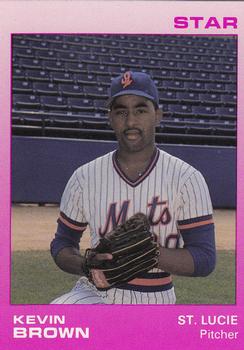 1988 Star St. Lucie Mets #3 Kevin Brown Front