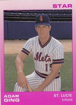 1988 Star St. Lucie Mets #9 Adam Ging Front