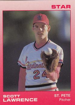 1988 Star St. Petersburg Cardinals #12 Scott Lawrence Front
