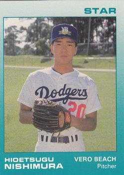 1988 Star Vero Beach Dodgers #19 Hioetsugu Nishimura Front