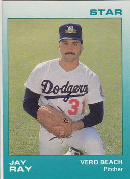 1988 Star Vero Beach Dodgers #21 Jay Ray Front