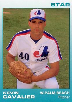 1988 Star West Palm Beach Expos #4 Kevin Cavalier Front
