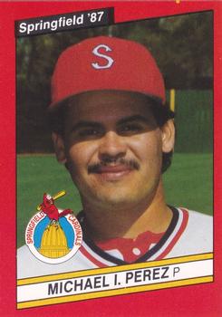 1987 Best Springfield Cardinals #15 Mike Perez Front