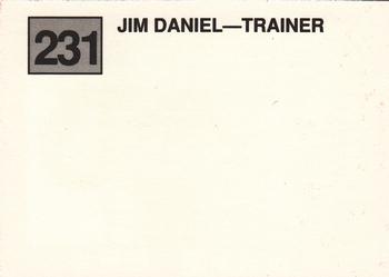 1988 Cal League #231 Jim Daniel Back